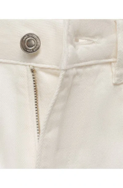 Mango Women's Straight-fit Cotton Pants In Neutral