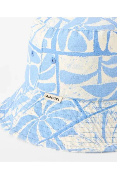 Rip Curl Floral Print Bucket Hat In Multi