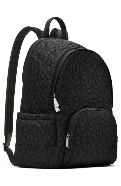 Kate Spade New York Large Tilly Quilted Backpack In Black