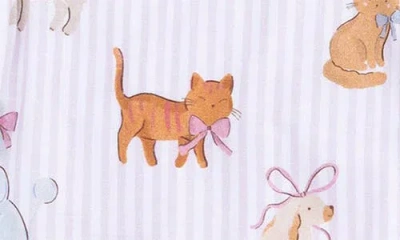 Angel Dear Fancy Pets Ruffle Zip Footie In Multi