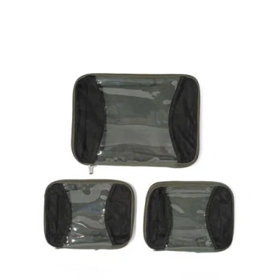 Baggallini Compression Cube 3-piece Set In Green
