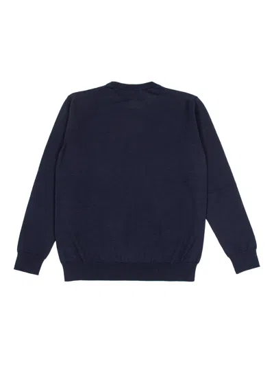 Dolce & Gabbana Crewneck Pullover In Blue