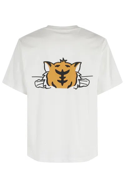 Kenzo T-shirt With Print In White