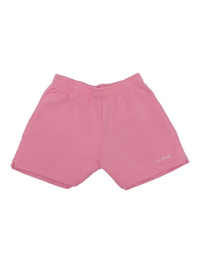 Mc2 Saint Barth Terry Short Jr In Pink