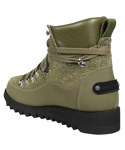 A-cold-wall* Alpine Lace-up Hiking Boots In Green