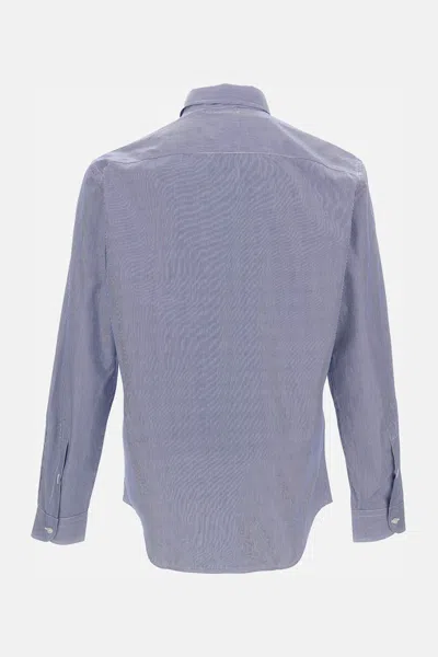 Fay Camicia New Collo Button Down In Blue