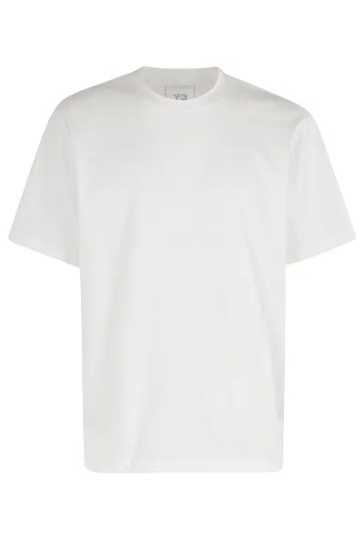 Y-3 Regular Short Sleeve Tee In White