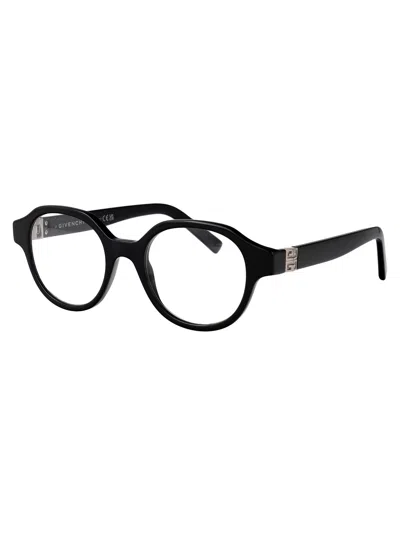 Givenchy Black Acetate Glasses In Black