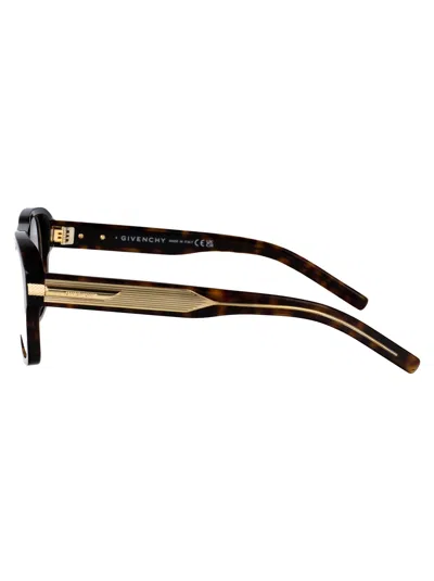 Givenchy Havana Acetate Glasses In Brown