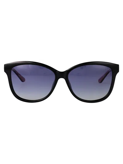 Guess Round Sunglasses Gu7920 01 D In Black