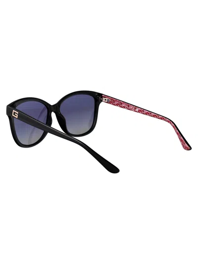 Guess Round Sunglasses Gu7920 01 D In Black