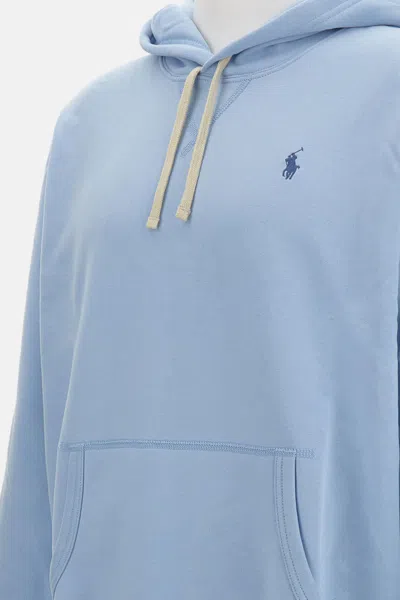 Polo Ralph Lauren Long Sleeve Hoodie In Blue