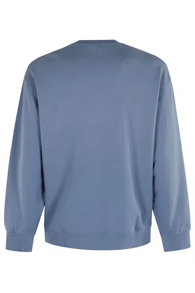 Carhartt Hudson Cotton Sweatshirt In Blue