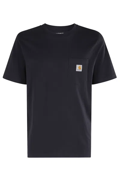 Carhartt S/s Pocket T-shirt In Black