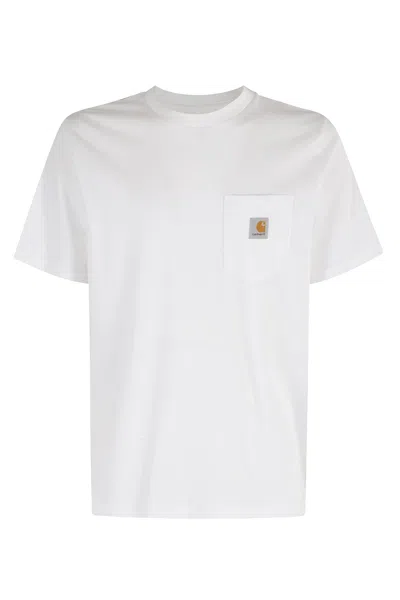 Carhartt Short Sleeve Pocket T-shirt In White