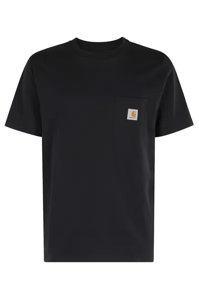 Carhartt S/s Pocket T-shirt In Black