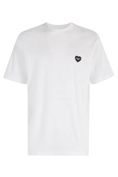 Carhartt Heart Ii Hartt T-shirt In White