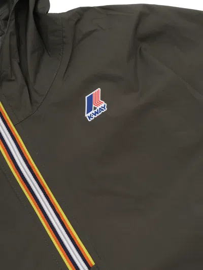 K-way P. Le Vrai 4.0 Morgan Poncho Jacket In Black