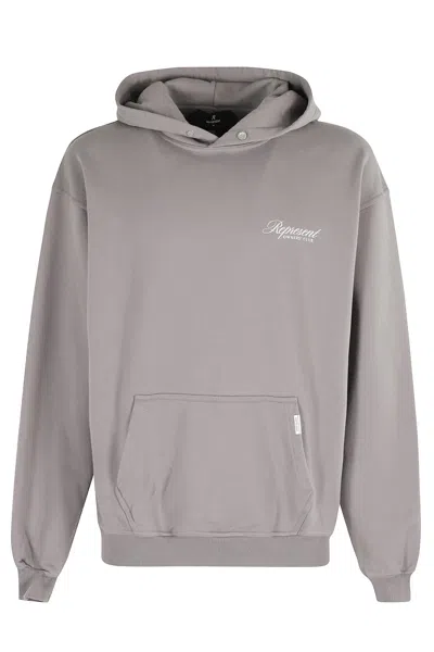 Represent Owners Club Hoodie In Gray
