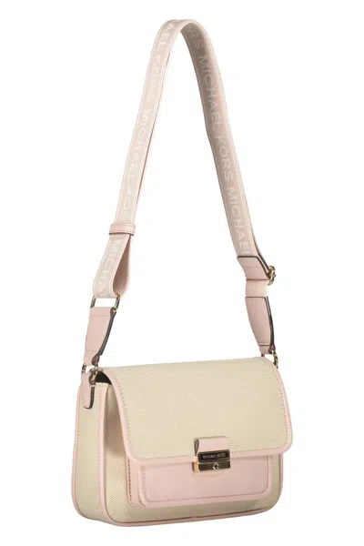 Michael Kors Medium Bradshaw Shoulder Bag In White