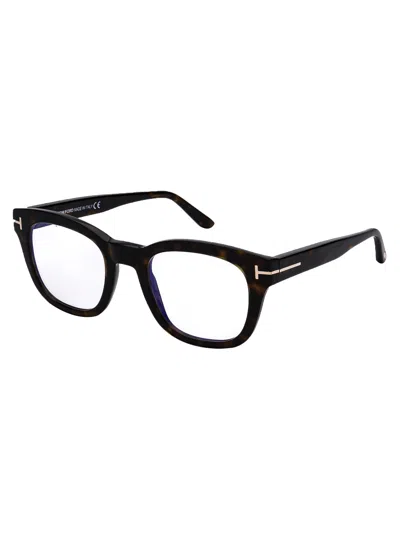 Tom Ford Avana Scura Acetate Glasses In Brown