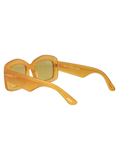 Tom Ford Full Frame Sunglasses In Gold