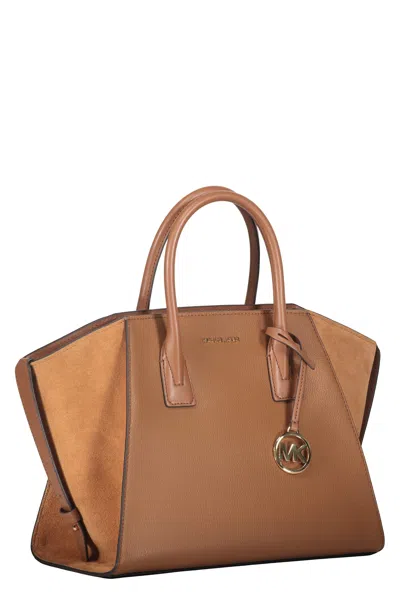 Michael Kors Leather Bag In Brown