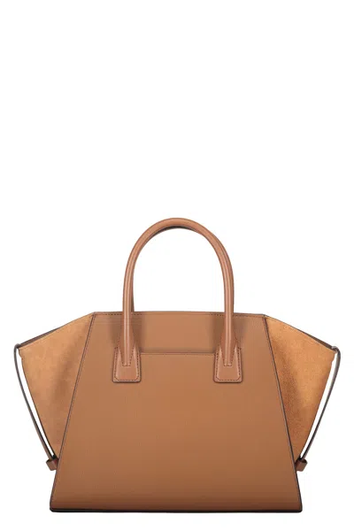 Michael Kors Leather Bag In Brown