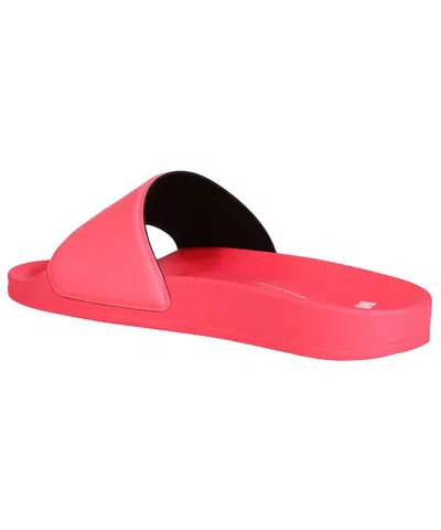 Msgm 15mm Rubber Pool Slide Sandals In Pink