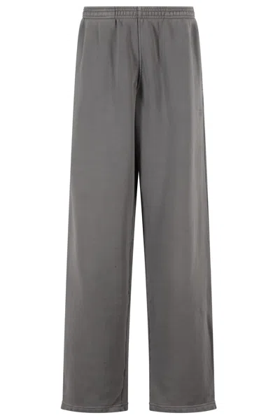 Alexander Wang Articulated-leg Track-pants In Gray