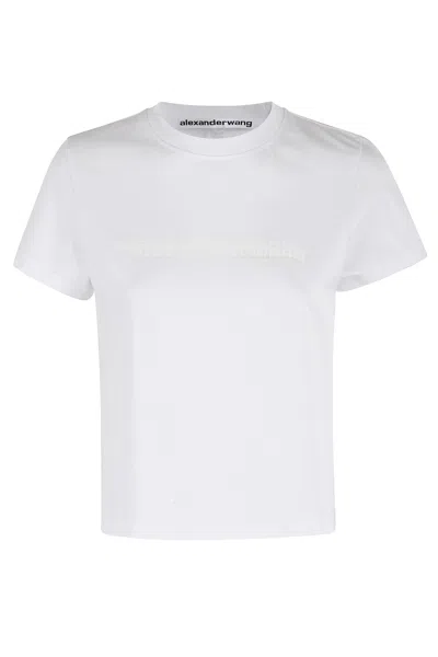 Alexander Wang T-shirt With Logo In White