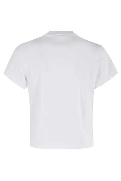 Alexander Wang T-shirt With Logo In White