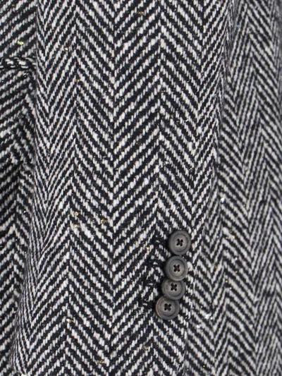 Tagliatore Caitlyn Virgin Wool Blend Maxi Coat In Gray