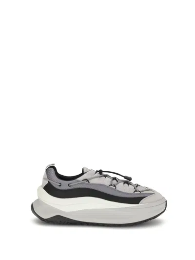 Moon Boot Sneakers Moon247 In Tessuto Multicolor  Uomo In Gray