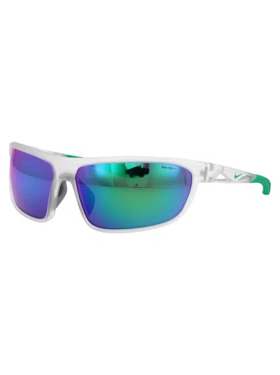 Nike Windtrack Run Rectangle-frame Sunglasses In Multi