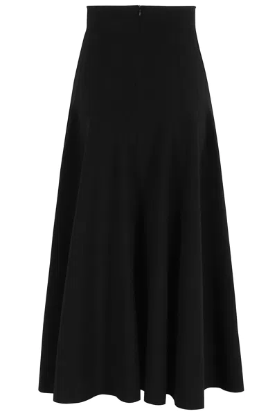 Norma Kamali Grace Skirt In Black