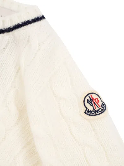 Moncler Crewneck In White