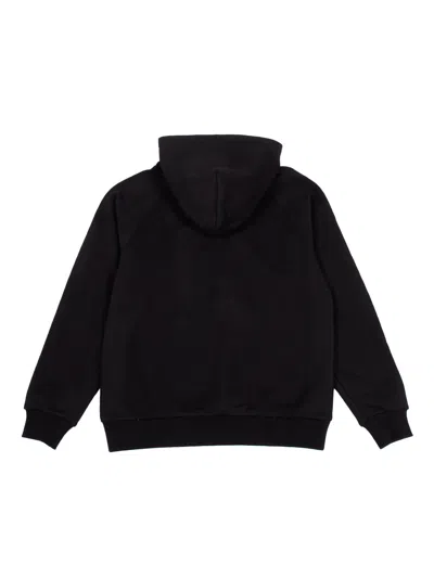 Dolce & Gabbana Hooded Sweatshirt In Black