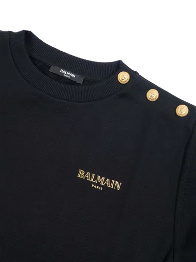Balmain Sweatshirt In Black