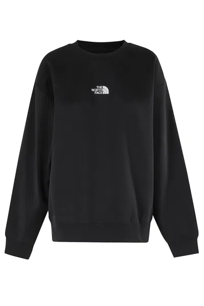 The North Face W Essential Oversize Crew In Black