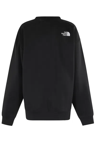 The North Face W Essential Oversize Crew In Black
