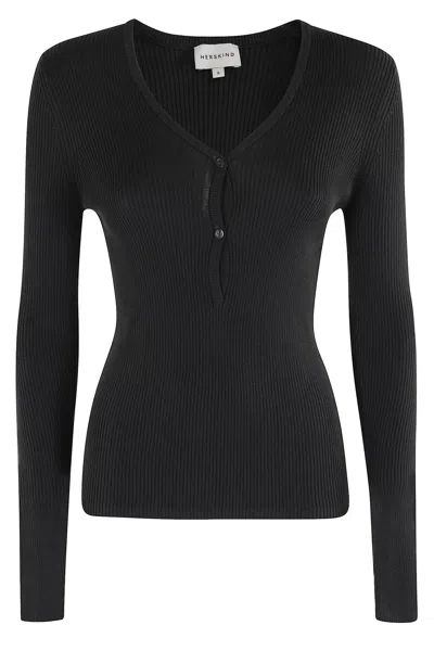 Herskind Oscar Sweater In Black