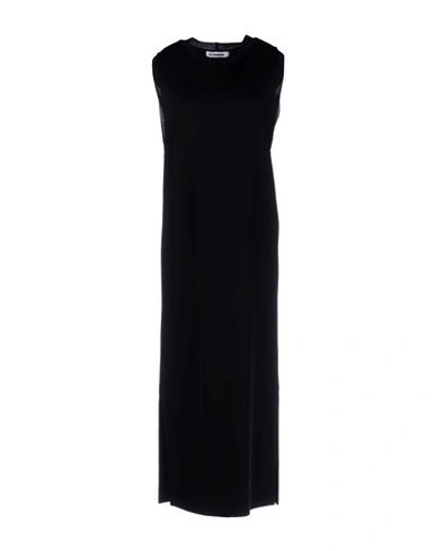 Jil Sander 3/4 Length Dresses In Black