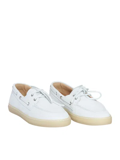 Copenhagen Woman Nabuc Loafer In White