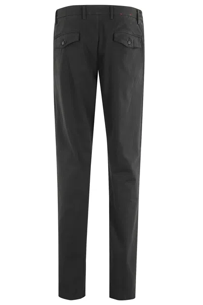 Eleventy Trousers Featuring Back And Side Pockets In Gray