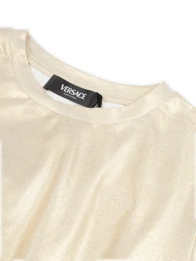 Versace T-shirt In Nude