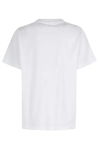 Ganni Graphic T-shirt In White