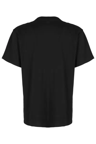 Carhartt Work In Progress Pocket Heart Organic Cotton T-shirt In Black