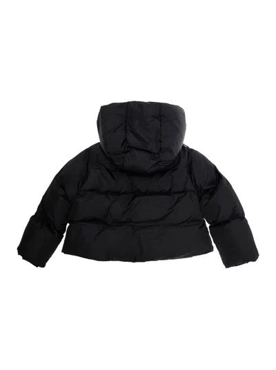 Mm6 Maison Margiela Kids Jacket With Numbers Print In Black