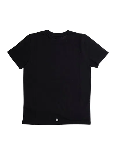 Givenchy Logo-print Short-sleeve T-shirt In Black